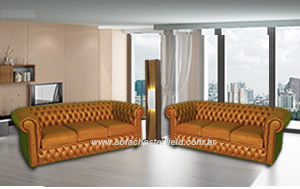 sofá chesterfield 3 lugar