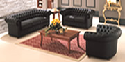 sofá chesterfield conjunto